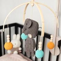 Olifantjes mobiel - Go Handmade Sensory Kit Garen- en Haakpakket