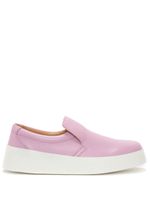 JW Anderson baskets en cuir à bout rond - Rose