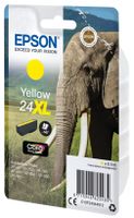 Epson Elephant Singlepack Yellow 24XL Claria Photo HD Ink - thumbnail