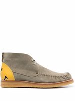 KAPITAL desert-boots en daim - Vert