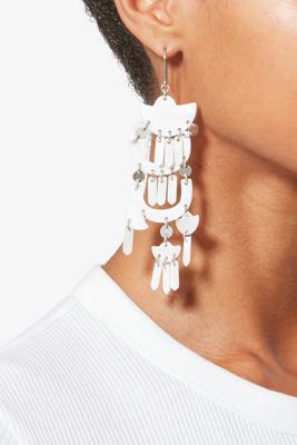 Isabel Marant oorbellen Yue BL0273FA-D1B10B white/silver