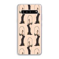 Pop Some Kim: Samsung Galaxy S10 5G Transparant Hoesje