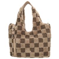 Beagles Fluffy Teddy Shopper/Schoudertas Foz Taupe Beagles Fluffy Teddy Shopper/Schoudertas Foz Taupe