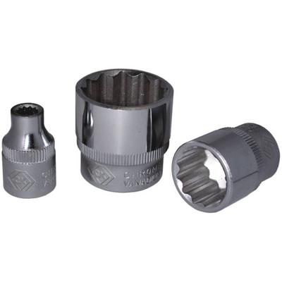 C.K T4690M 10 Dop (zeskant) Dopsleutelinzetstuk 10 mm 1/2 (12.5 mm)