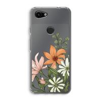 Floral bouquet: Google Pixel 3a Transparant Hoesje