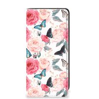 Samsung Galaxy A41 Smart Cover Butterfly Roses