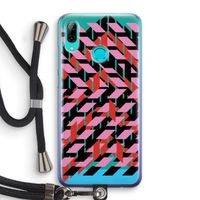 Skew Blush 2: Huawei P Smart (2019) Transparant Hoesje met koord