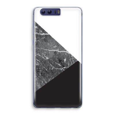 Combinatie marmer: Honor 9 Transparant Hoesje