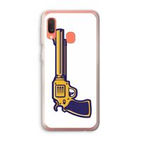 Pew Pew Pew: Samsung Galaxy A20e Transparant Hoesje