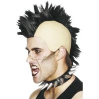Carnaval verkleed pruik Hanekam - heren - punker - Eighties stijl Carnaval verkleed pruik Hanekam - heren - punker - Eighties stijl