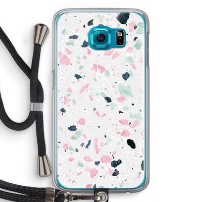 Terrazzo N°3: Samsung Galaxy S6 Transparant Hoesje met koord