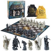 Noble Collection Lord of the Rings: Battle for Middle-Earth Chess Set bordspel 2 spelers, Vanaf 7 jaar