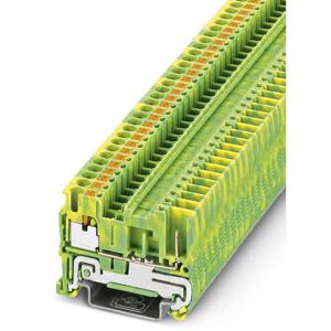 Phoenix Contact 3210059 Aardklem 3-etages 5.2 mm Snelaansluiting Groen, Geel 50 stuk(s)