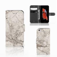 Apple iPhone 6 | 6s | Bookcase | Marmer Beige