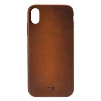 Senza Desire Leather Cover Apple iPhone Xs Max Burned Cognac