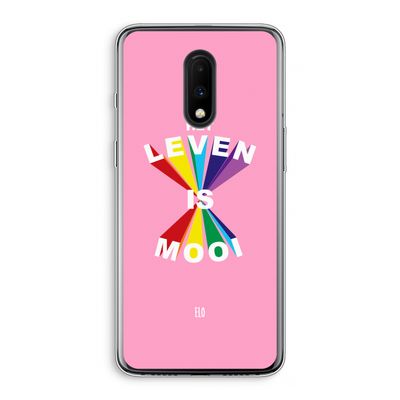 Het Leven Is Mooi: OnePlus 7 Transparant Hoesje