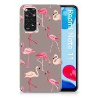 Xiaomi Redmi 10 | Redmi Note 11 4G | TPU Hoesje | Flamingo