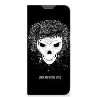 Mobiel BookCase OPPO A96 | A76 Skull Hair