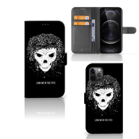 Telefoonhoesje met Naam Apple iPhone 12 Pro Max Skull Hair - thumbnail