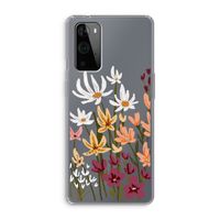 Painted wildflowers: OnePlus 9 Pro Transparant Hoesje