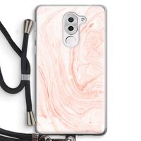 Peach bath: Honor 6X Transparant Hoesje met koord