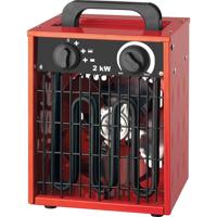 SHX Ventilatorkachel Rood/zwart