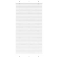 VidaXL Plissé rolgordijn 110x200 cm stofbreedte 109,4cm polyester wit