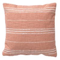 Dutch Decor - RIZA - Kussenhoes 45x45 cm - 100% katoen - Muted Clay - roze