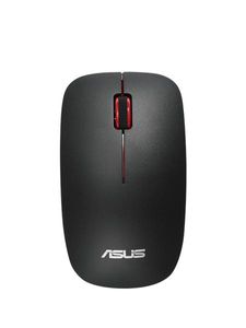 ASUS WT300 RF Draadloos Optisch 1600DPI Ambidextrous Zwart, Rood muis