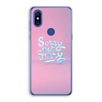 Sorry not sorry: Xiaomi Mi Mix 3 Transparant Hoesje