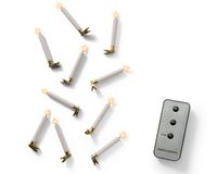 LED candlelights d4h14c wit/flm 10st kerst - Lumineo
