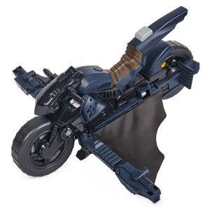 DC Comics - Batman Adventures - Batman Batcycle - transformerende 2-in-1 Batcycle & Batglider