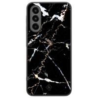 Samsung Galaxy A26 hoesje - Marmer zwart