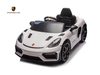 Porsche Spyder RS, 12 volt Kinder Accu Auto, rubberen banden, lederen zitje en meer!