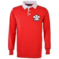Wales Retro Rugby Shirt 1905 - thumbnail