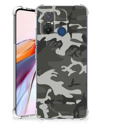 Xiaomi Redmi 12C Doorzichtige Silicone Hoesje Army Light Xiaomi Redmi 12C Doorzichtige Silicone Hoesje Army Light