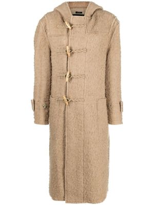 R13 duffle-coat à capuche - Tons neutres