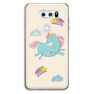 Vliegende eenhoorn: LG V30 Transparant Hoesje