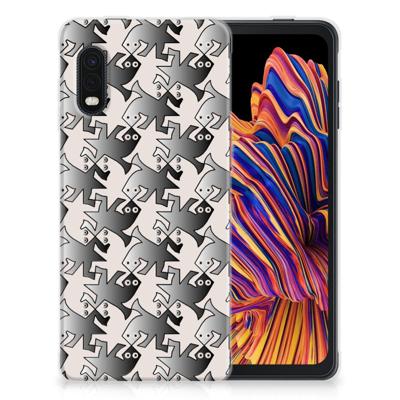 Samsung Xcover Pro | TPU Hoesje | Salamander Grey