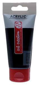Talens Art Creation acrylverf tube van 75 ml, ivoorzwart