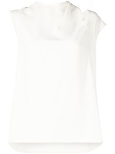 Saiid Kobeisy blouse Georgette - Blanc