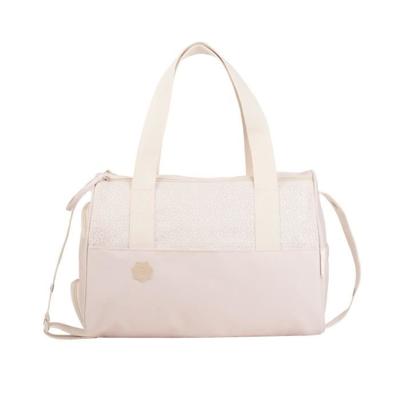 Badabulle Luiertas in Pocketstijl - Aankleedkussen, Geïsoleerde hoes, Etui, Inclusief kinderwagenbevestigingen, Crème