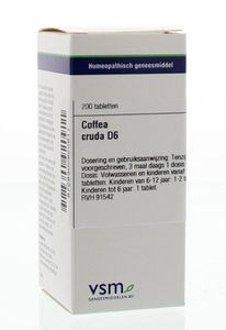 VSM Coffea cruda D6 (200 tab)