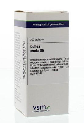 VSM Coffea cruda D6 (200 tab)