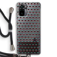 Hartjes: Xiaomi Redmi Note 10 Pro Transparant Hoesje met koord