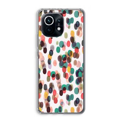 Tropical Dots: Xiaomi Mi 11 Transparant Hoesje
