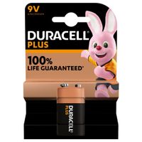 Duracell Alka Plus 100% 9v X1 - thumbnail