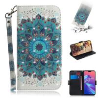 3D gekleurde tekening Peacock krans patroon horizontale Flip lederen case voor ASUS Zenfone Max Pro (m2) ZB631KL met houder & kaartsleuven & portemon 3D gekleurde tekening Peacock krans patroon horizontale Flip lederen case voor ASUS Zenfone Max Pro (m2) ZB631KL met houder & kaartsleuven & portemon