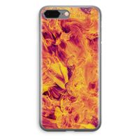 Eternal Fire: iPhone 8 Plus Transparant Hoesje