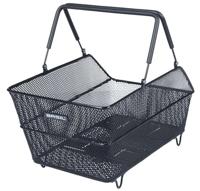 Fietsmand Basil Cento achtermand Multisysteem NX - zwart